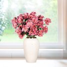 SOGA 30x19cm Plain White Medium Ceramic Flower Vase Elegant Living Room Home Decor SOGA 30x19cm Plain White Medium Ceramic Flower Vase Elegant Living Room Home Decor