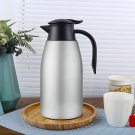 SOGA 1.5L Silver Color 3-Layer Stainless Steel Vacuum Durable Thermal Flask SOGA 1.5L Silver Color 3-Layer Stainless Steel Vacuum Durable Thermal Flask
