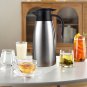SOGA 2.0L Silver Color 3-Layer Stainless Steel Vacuum Durable Thermal Flask