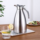 SOGA 2.0L Silver Color 3-Layer Inner, Vacuum Insulated and Outer Stainless Steel Thermal Flask SOGA 2.0L Silver Color 3-Layer Inner, Vacuum Insulated and Outer Stainless Steel Thermal Flask