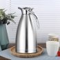 SOGA 2.0L Silver Color 3-Layer Inner, Vacuum Insulated and Outer Stainless Steel Thermal Flask
