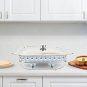 SOGA 2L Lace Edge Dining Stove Silver Color Portable Dining Cooking Appliance for Kitchen Essential
