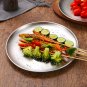 SOGA 30cm Silver Grilling Plate Durable Heat Resistant for BBQs Cooking Kitchen Essential