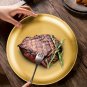 SOGA 17cm Gold Grilling Plate Durable Heat Resistant for BBQs Cooking Kitchen Essential