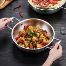 SOGA 22cm Premium Silver Seafood Dry Pot Stockpot Versatile and Durable Kitchen Essential SOGA 22cm Premium Silver Seafood Dry Pot Stockpot Versatile and Durable Kitchen Essential