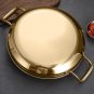 SOGA 24cm Dry Pot, Gold Plated 202 Material Stainless Steel and Kitchen essentials