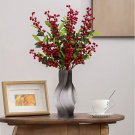 SOGA 33cm Glass Vase Grey with Beautiful glass Bubble Texture Art Vases SOGA 33cm Glass Vase Grey with Beautiful glass Bubble Texture Art Vases