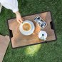 SOGA 30L White Car & Camping Foldable Storage Box Crate Stackable Container with Handle