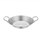 SOGA 21cm Signature Dry Pot, crafted with 201 Material in Silver Color For Kitchen Essential SOGA 21cm Signature Dry Pot, crafted with 201 Material in Silver Color For Kitchen Essential