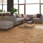 Timbo Solid Oak Chevron Parquet Timber Flooring Premium Quality Floorboards