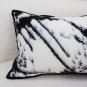 SOGA 35cm Throw Pillow Black and White Leopard Thick Premium Polyester Fiber for Home Decor