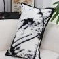 SOGA 35cm Throw Pillow Black and White Leopard Thick Premium Polyester Fiber for Home Decor