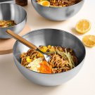 SOGA 15cm Elegant Silver Salad Bowl with Model 201 A Versatile Kitchen Essential SOGA 15cm Elegant Silver Salad Bowl with Model 201 A Versatile Kitchen Essential