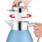 Soga 1.8L Blue Color 3-Layer Vacuum Insulated Stainless Steel Flask Ideal for Home and Office