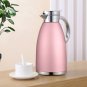 Soga 1.8L Rose Color 3-Layer Vacuum Insulated Stainless Steel Flask Ideal for Home and Office