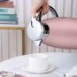 Soga 1.8L Rose Color 3-Layer Vacuum Insulated Stainless Steel Flask Ideal for Home and Office