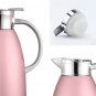 Soga 1.8L Rose Color 3-Layer Vacuum Insulated Stainless Steel Flask Ideal for Home and Office