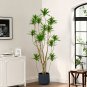 SOGA 170cm Lily Bamboo Plant Tree Living Room Artificial Plant Home Accent Decoration