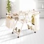 SOGA 140cm Portable Wing Shape Clothes Drying Rack Foldable Space-Saving Laundry Holder
