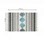 SOGA 90cm Boho Bathroom Rug Vintage Kitchen Area Runner Rugs Home Decor