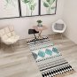 SOGA 90cm Boho Bathroom Rug Vintage Kitchen Area Runner Rugs Home Decor