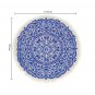 SOGA 120cm Mandala Round Tapestry Indian Area Rug for Living Room Lounge Doormat Home Decor