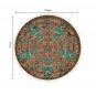 SOGA 90cm Mandala Round Area Thick Anti-slip Doormat Home Decor
