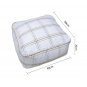 SOGA 50cm Pouf Soft Polyester Fiber Pillow with EPP Particle Insert Home Decor