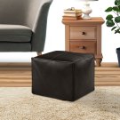 SOGA 40cm Pier Leather Pillow with EPP Insert Home Decor SOGA 40cm Pier Leather Pillow with EPP Insert Home Decor
