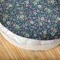SOGA 45cm Blue Premium Polyester Cotton Cushion with EPP Particle Insert for Enhanced Comfort
