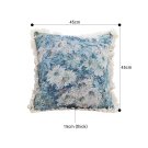 SOGA 45cm Oil Painting Shabby Chic Style Handmade Full Floral Needlepoint Throw Pillow SOGA 45cm Oil Painting Shabby Chic Style Handmade Full Floral Needlepoint Throw Pillow