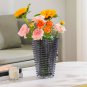 SOGA 22cm Modern Gray Ceramic Glass Vase Home Decor