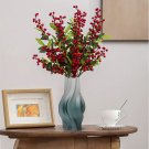 SOGA 32cm Glass Vase Blue with Beautiful glass Bubble Texture Art Vases SOGA 32cm Glass Vase Blue with Beautiful glass Bubble Texture Art Vases