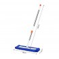 SOGA 80x12 Microfiber Flat Mop Floor Cleaning Pads Rotating Dust Remover Blue