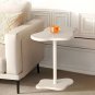 SOGA 42x28cm White Minimalist Cloud Shaped Table Durable Stylish Accent for Home D&Atilde;&copy;cor