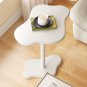 SOGA 42x28cm White Minimalist Cloud Shaped Table Durable Stylish Accent for Home D&Atilde;&copy;cor