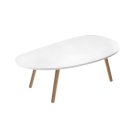 SOGA 80x40cm White Living Room Nordic Coffee Table Simple Modern Home Style SOGA 80x40cm White Living Room Nordic Coffee Table Simple Modern Home Style