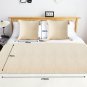 SOGA 1.5m Bed Vintage Scarf Runner Bedding Tail Pad Flag For Home Hotel Set of 3