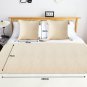 SOGA 1.8m Bed Vintage Scarf Runner Bedding Tail Pad Flag For Home Hotel Set of 3