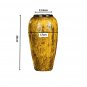 SOGA 35x17cm Yellow Large Ceramic Flower Vase Elegant Living Room Home Decor