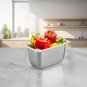 SOGA Gastronorm GN Pan Full Size 1/3 GN Pan 15cm Deep Stainless Steel Tray