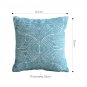 SOGA 50cm Blue Throw Pillow Geometric Indoor and Outdoor Corded for Home Decor
