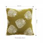 SOGA 50cm Throw Pillow Green Autumn Harvest Pumpkin Print Home Decor
