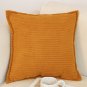 SOGA 50cm Throw Pillow Mustard Wabi Sabi Arches Indoor and Outdoor Kavka for Home Decor