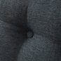 SOGA 100cm Dark Grey Triangular Wedge Bed Pillow Headboard Backrest Bedside Cushion Home Decor