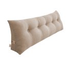 SOGA 180cm Beige Triangular Wedge Bed Pillow Headboard Backrest Bedside Tatami Cushion Home Decor SOGA 180cm Beige Triangular Wedge Bed Pillow Headboard Backrest Bedside Tatami Cushion Home Decor