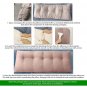 SOGA 150cm Grey Triangular Wedge Bed Pillow Headboard Backrest Bedside Tatami Cushion Home Decor