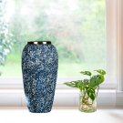 SOGA 35x17cm Blue with White Mini Floral Large Ceramic Flower Vase Elegant Living Room Home Decor SOGA 35x17cm Blue with White Mini Floral Large Ceramic Flower Vase Elegant Living Room Home Decor