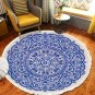 SOGA 120cm Mandala Round Tapestry Indian Area Rug for Living Room Lounge Doormat Home Decor