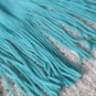 SOGA Teal Knitted Throw Blanket Solid Warm Cozy Woven Cover Couch Bed Sofa Home Decor